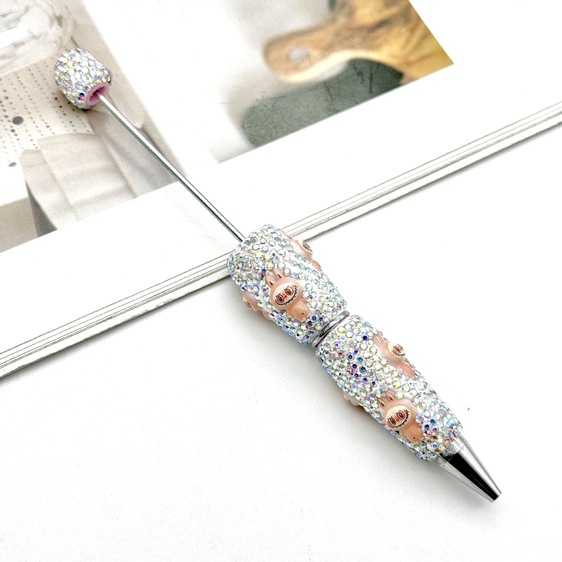 Wholesale Diamond cartoon beaded pen